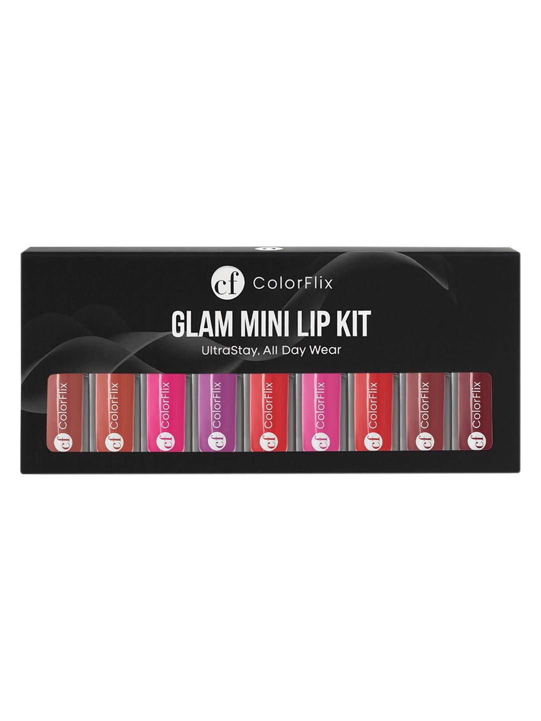 COLORFLIX Set Of 9 Ultra-Stay Liquid Lipsticks - 2 ml Each-picture-31
