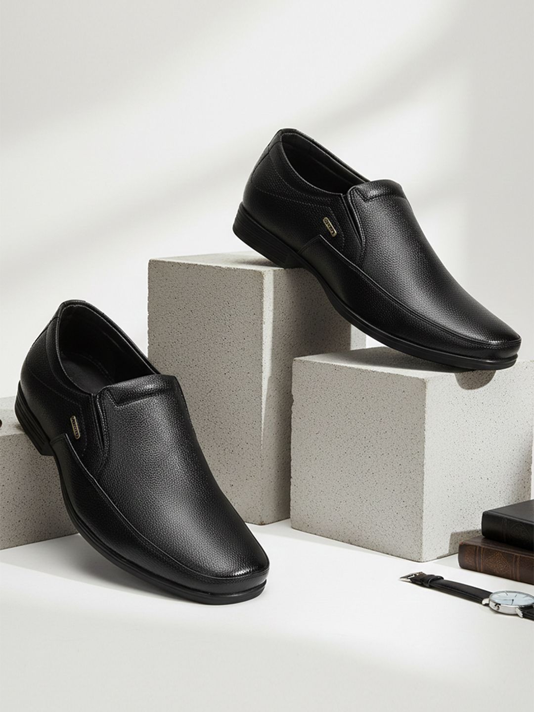 Liberty Men Leather Formal Slip-Ons