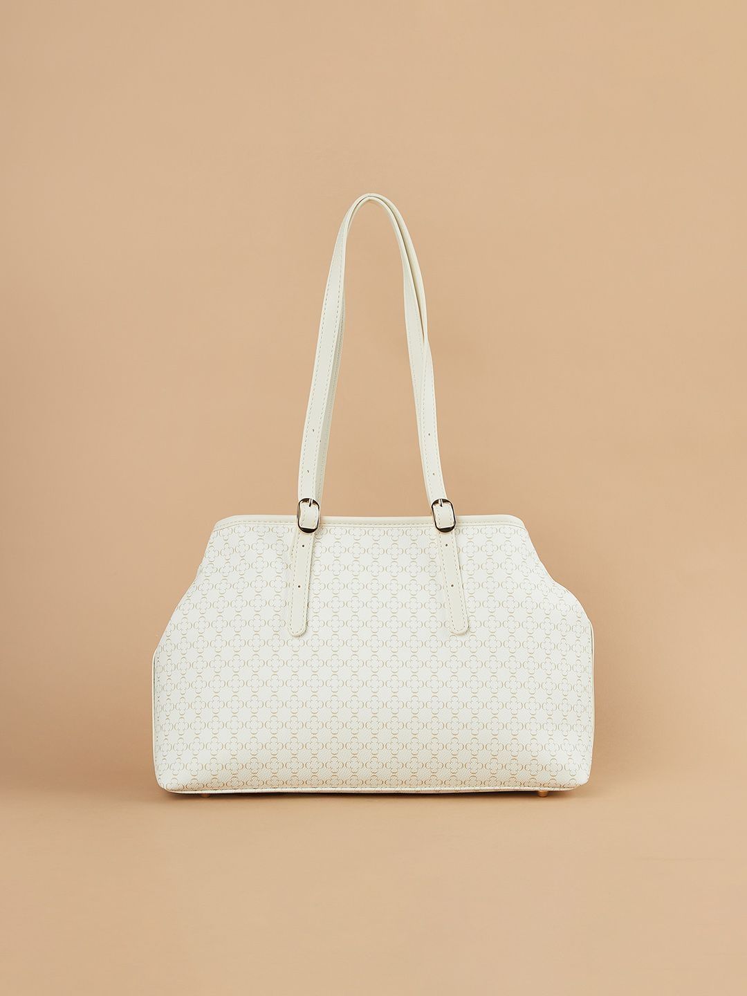 CODE by Lifestyle Printed PU Structured Handheld Bag-picture-23