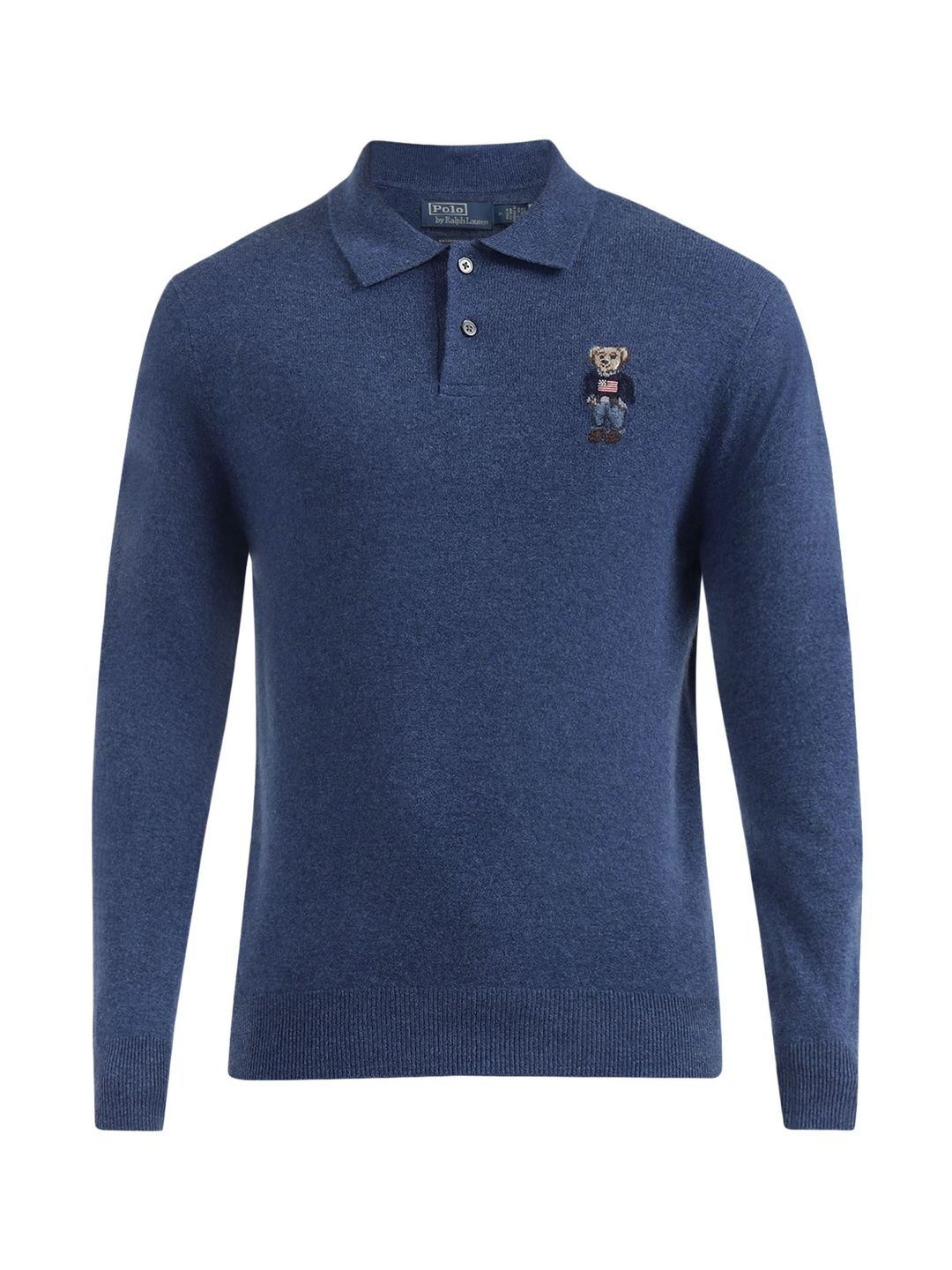 Polo Ralph Lauren Polo Bear Printed Shirt Collar Pullover Sweater-picture-35