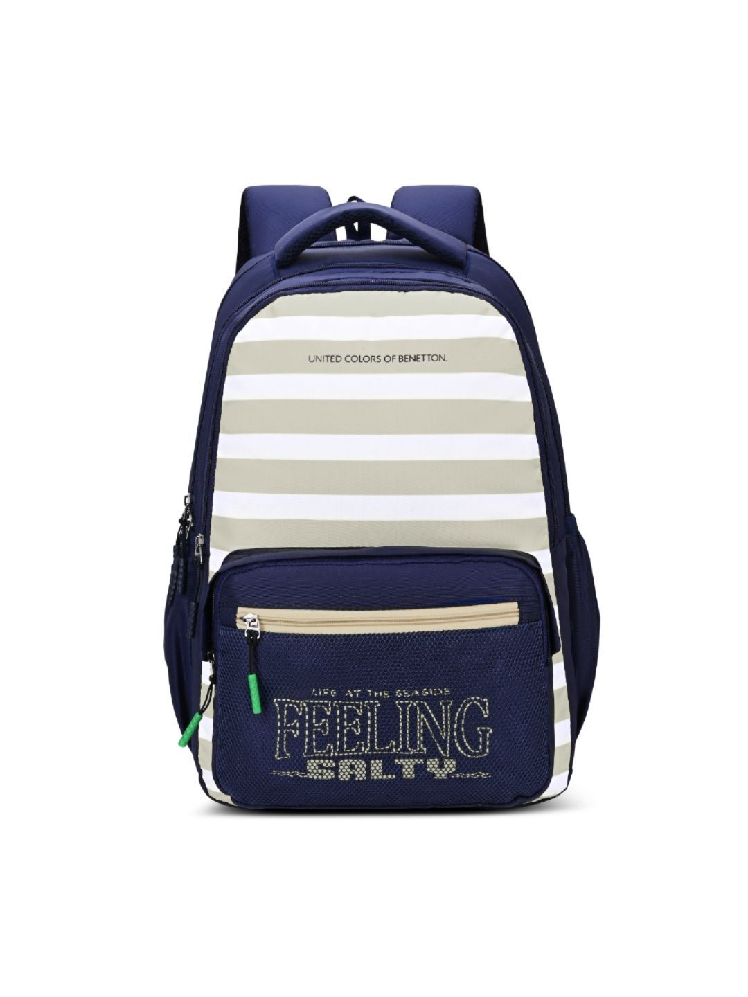 United Colors of Benetton Unisex Kids Striped Backpack-picture-14