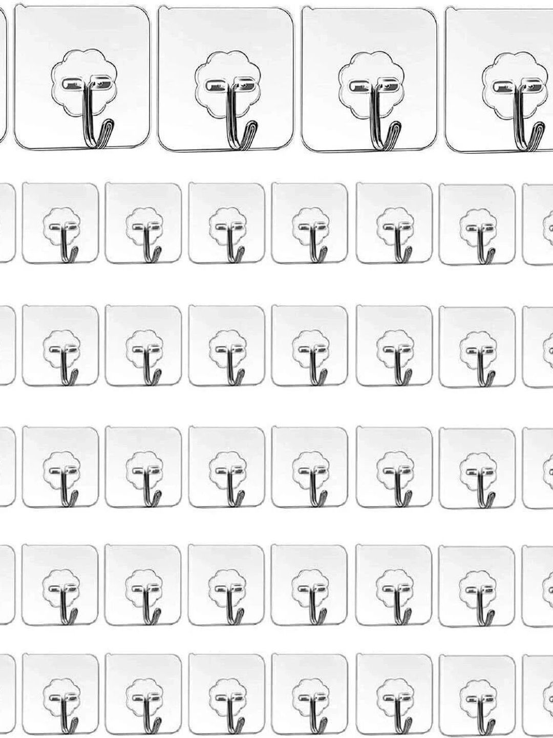 DeoDap Grey Wall Flower Hooks-image-9