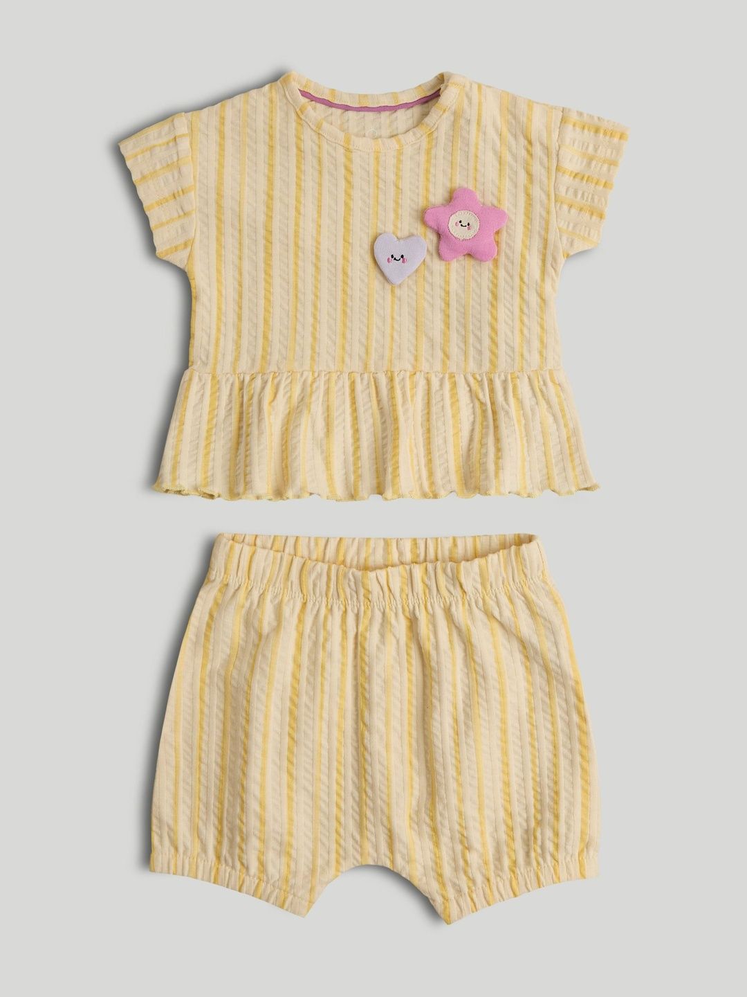 mothercare Girls Printed T-shirt with Shorts-picture-41