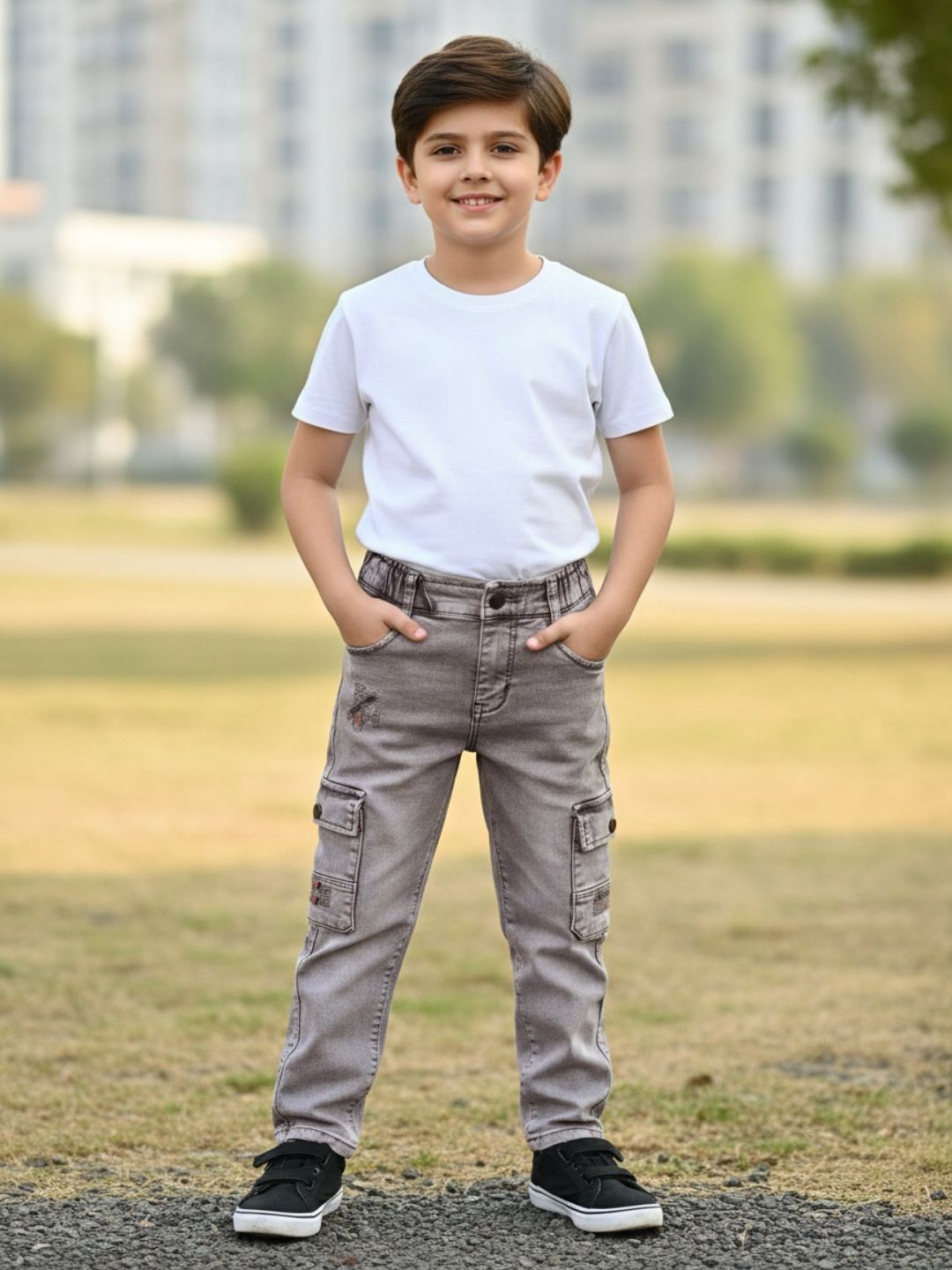 V-Mart Boys Regular Fit Mid-Rise Jeans