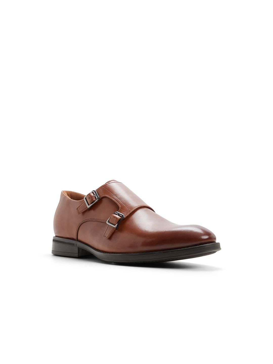 ALDO Men Leather Formal Monk Shoes-image-37