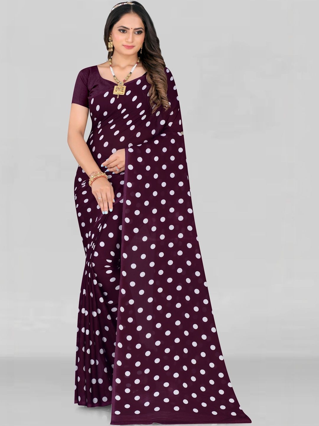 SZN Poly Georgette Saree-picture-51