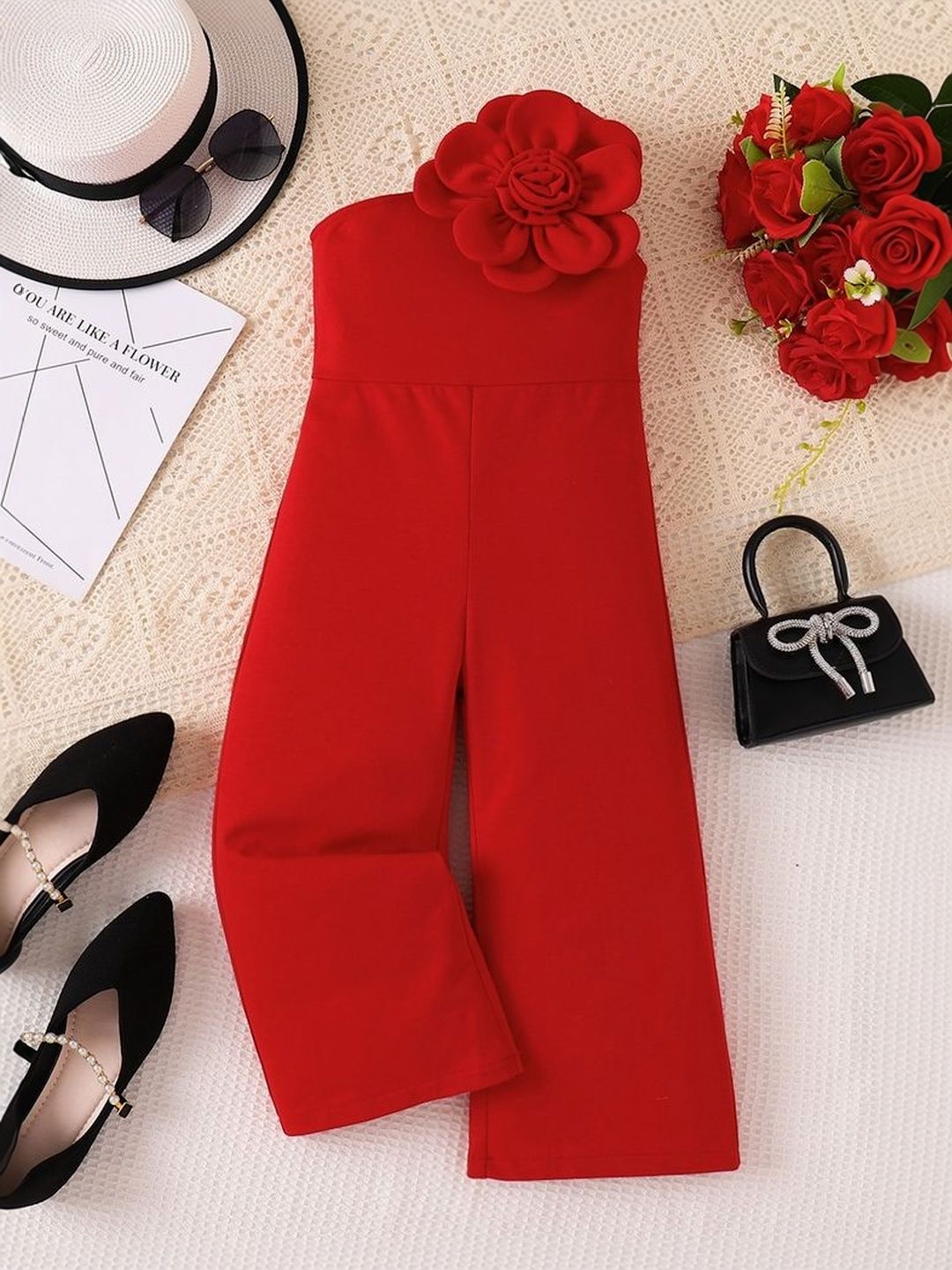 LULU & SKY Girls Culotte Jumpsuit-picture-33