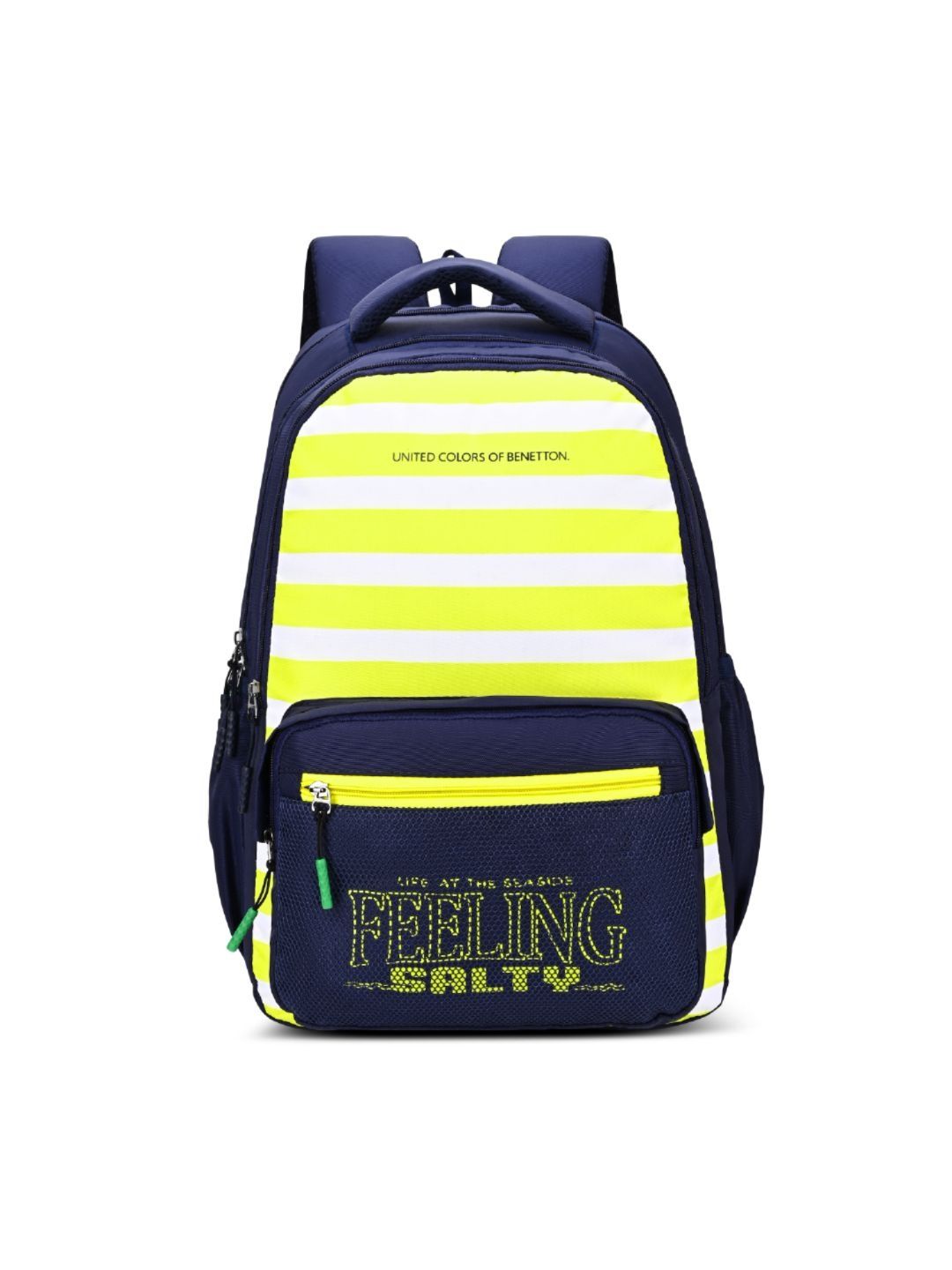 United Colors of Benetton Unisex Kids Striped Backpack-picture-26