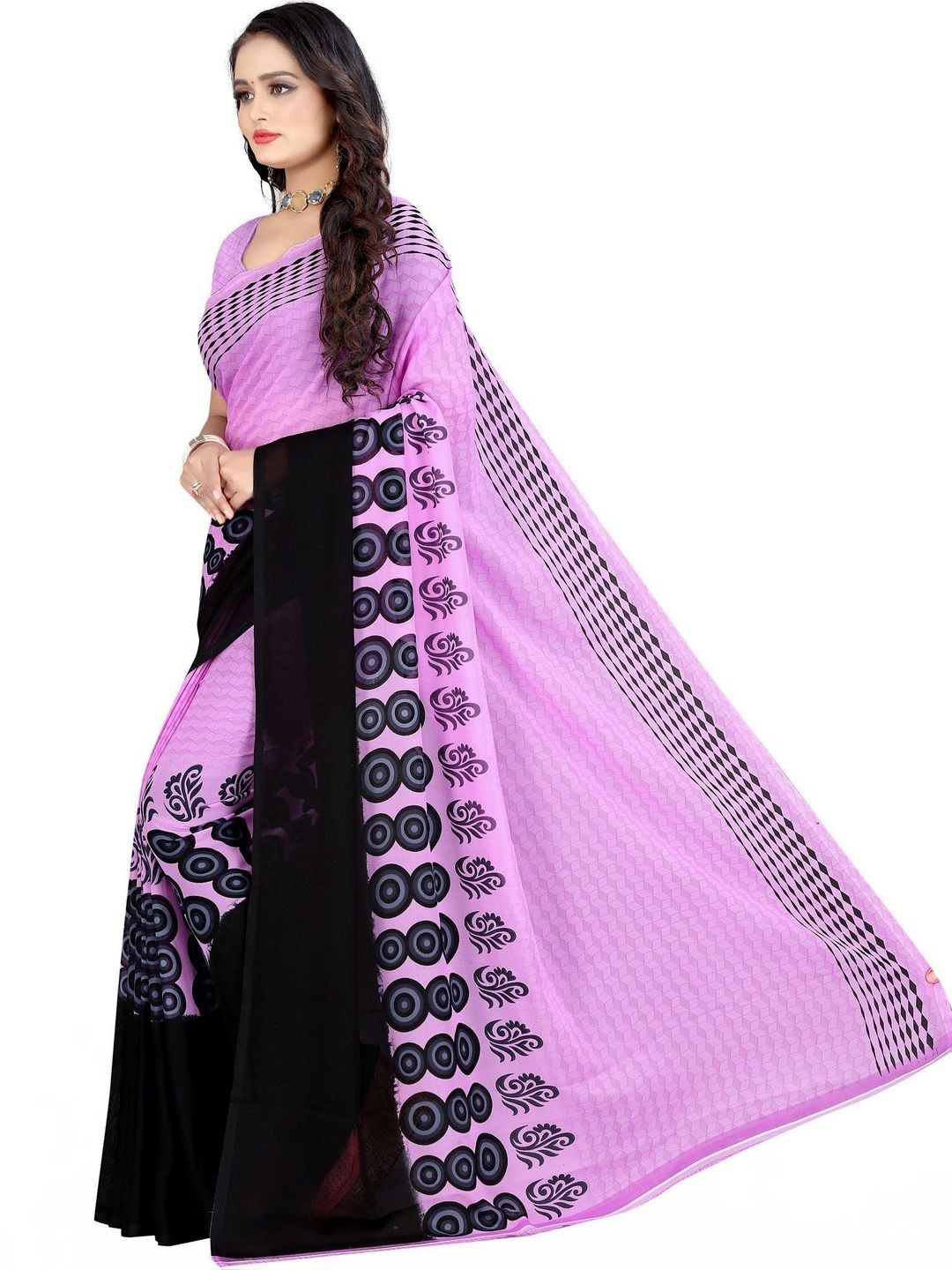 SZN Poly Georgette Saree-picture-39