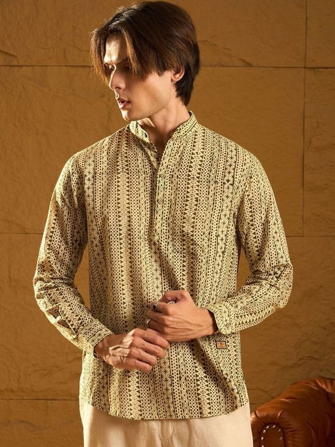 HERE&NOW Men Printed Kurta-picture-35
