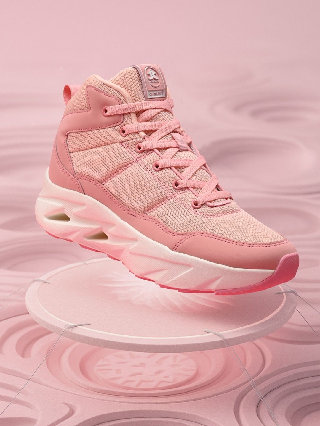 OFF LIMITS Women Mesh High-Top Training or Gym Non-Marking Shoes