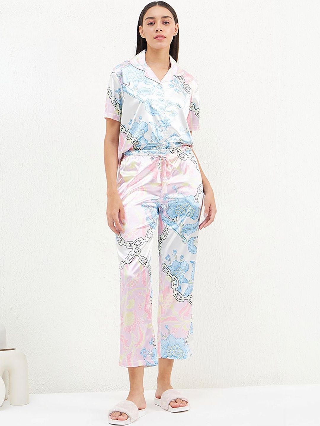 Sweet Dreams Women Printed Night suit-picture-38