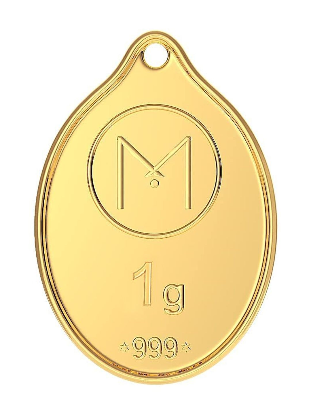 Malabar Gold & Diamonds 24KT Lakshmi 999 Gold Coin Cum Pendant - 1g-image-43