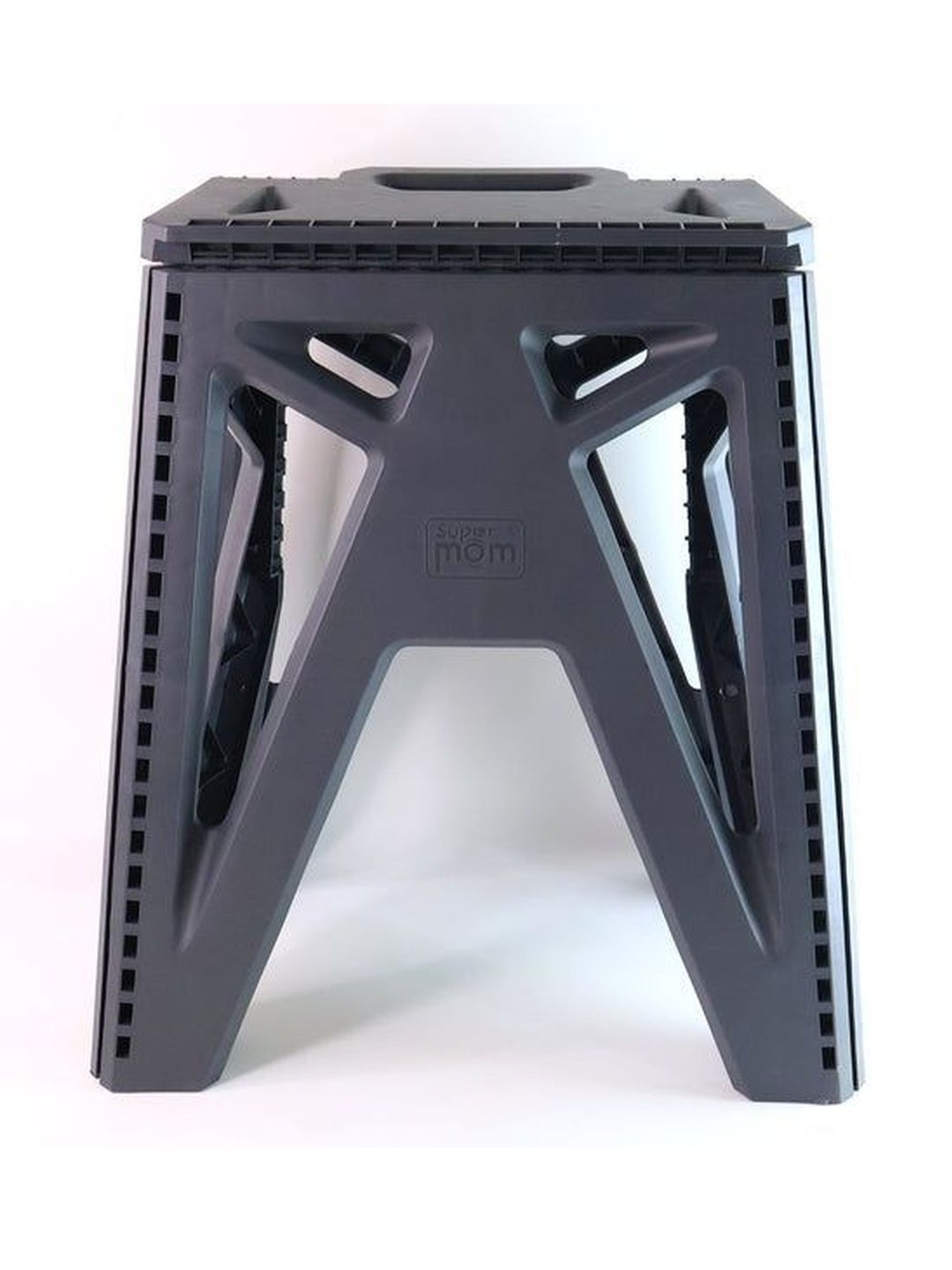 DeoDap Black Multi-Purpose Folding Stool-image-16