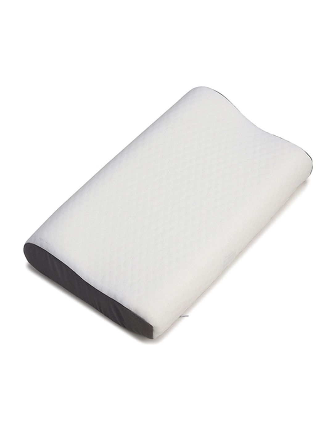 Status White and Black Contour Memory Foam Filled Polyester Pillow-50 CM X 30 CM X 10 CM-image-17