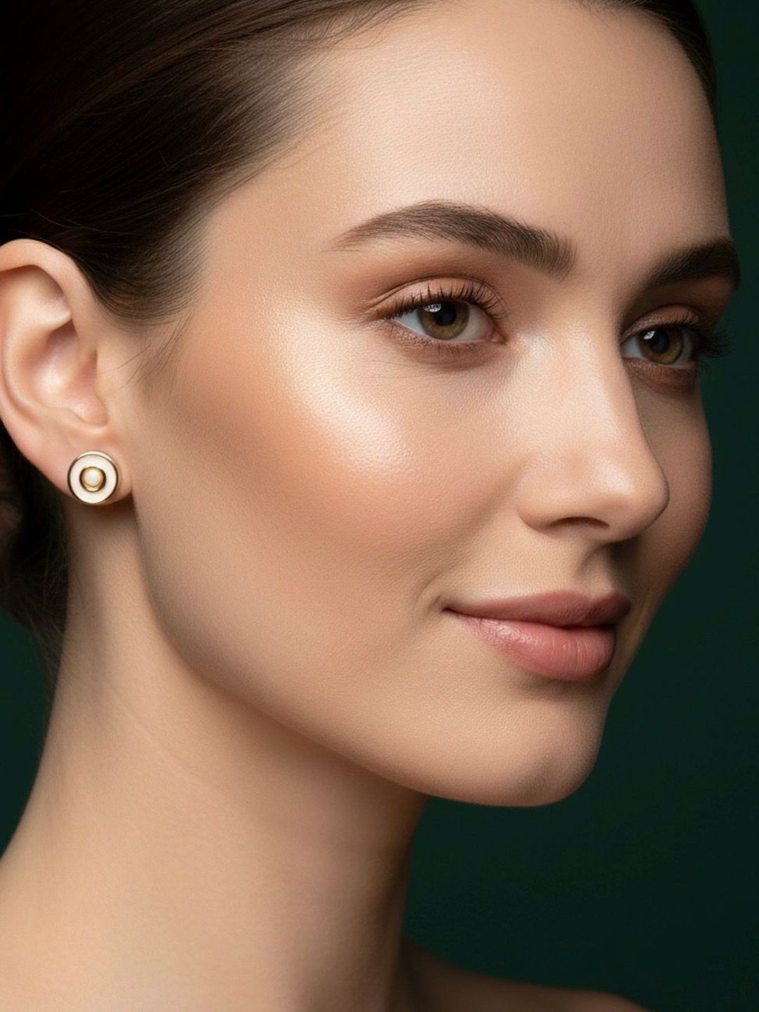 DURATI Circular Studs Earrings-picture-11