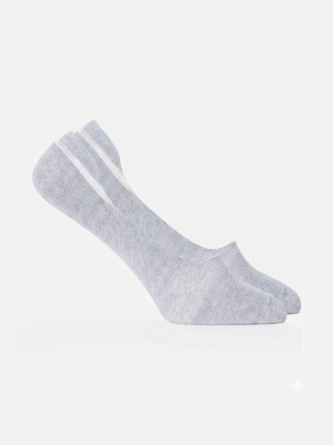 SZN Men Pack of 2 Cotton Blend Shoe Liners Socks-picture-31
