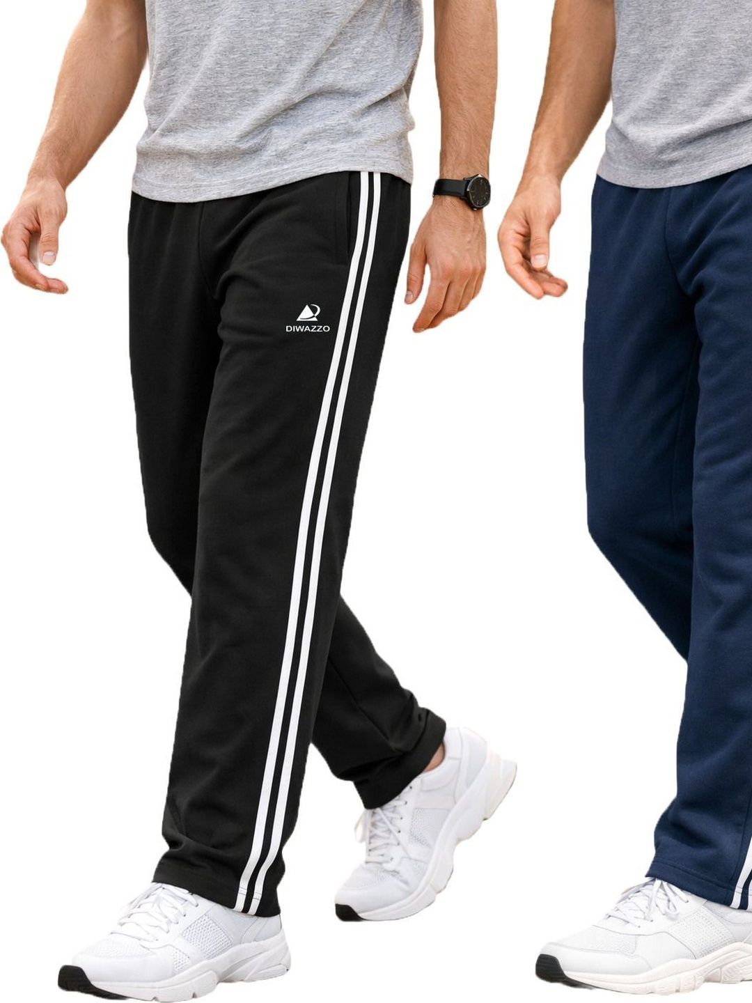 Diwazzo Men Pack of 2 Regular Fit Training fwd-picture-26