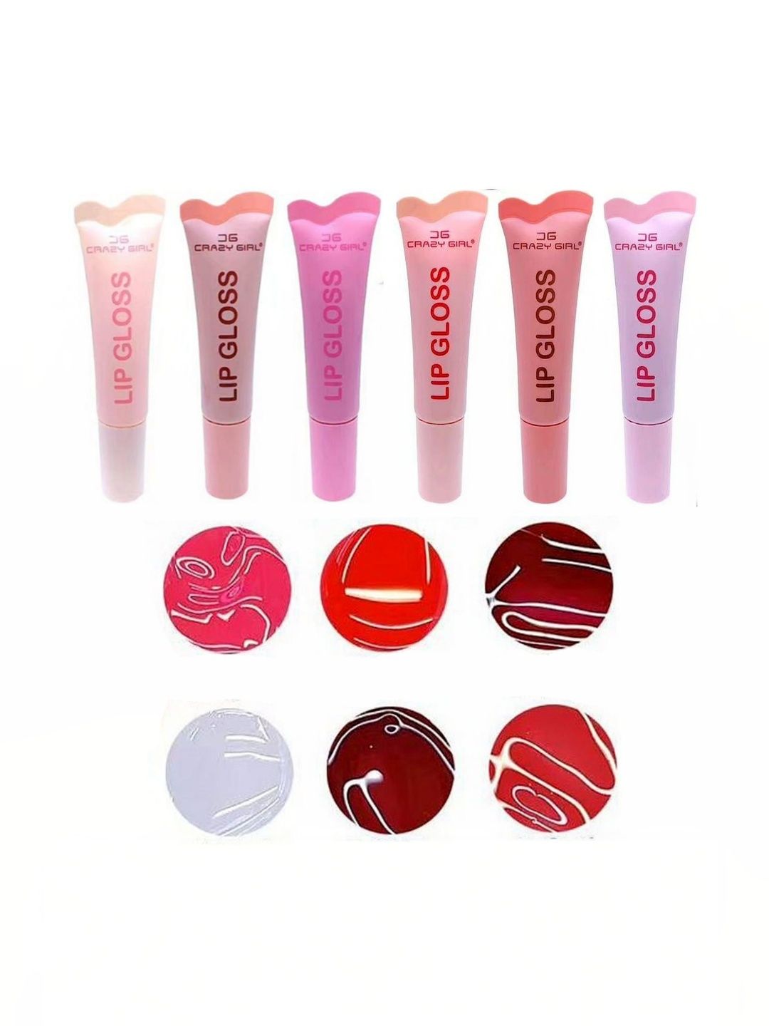 Crazy Girl Long Lasting Glossy Moistursing Liquid Lip Gloss - 3.7ml-image-27