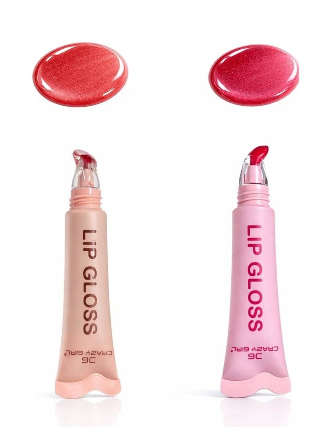 Crazy Girl Long Lasting Glossy Moistursing Liquid Lip Gloss - 3.7ml-image-28