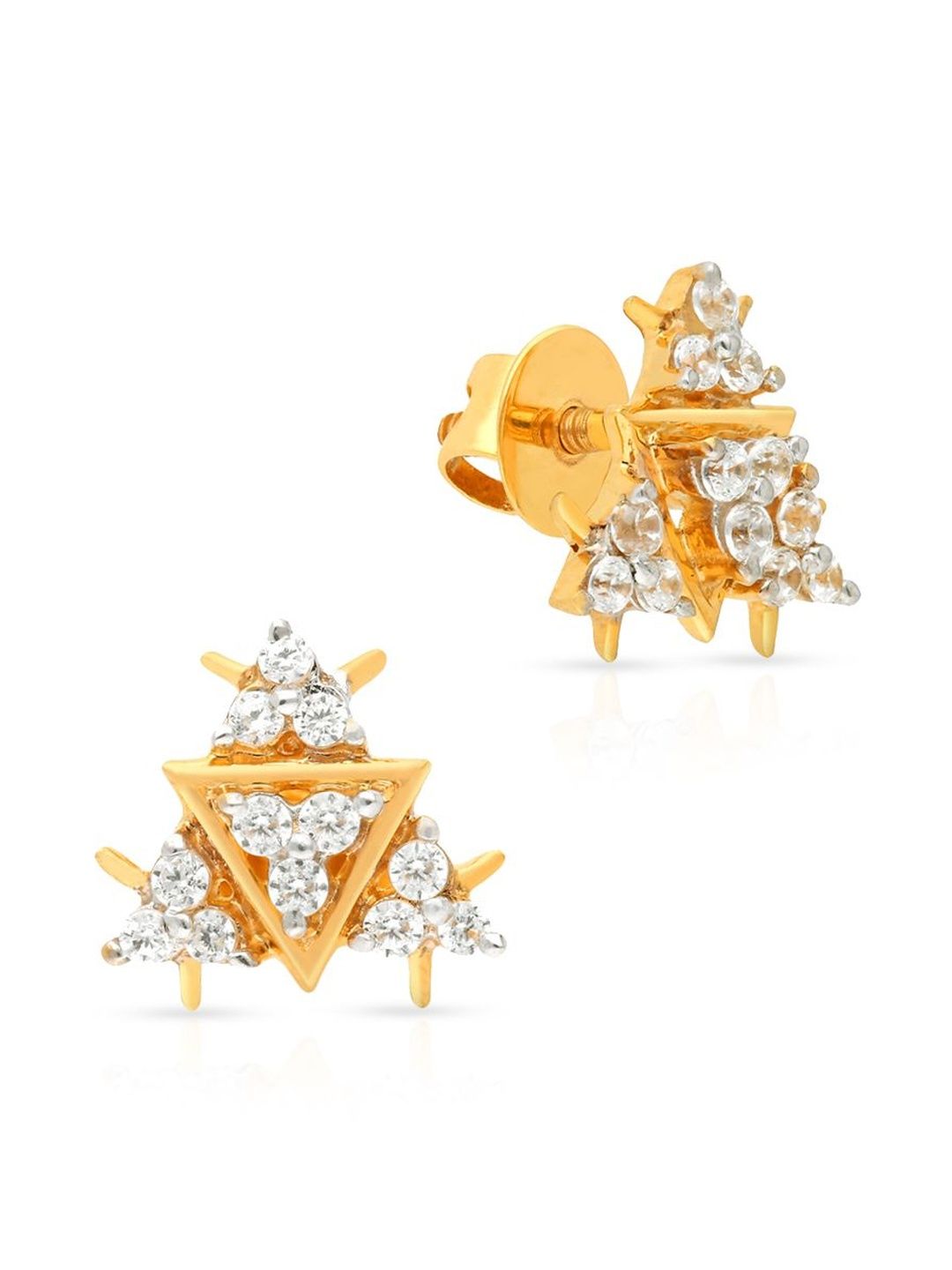 Malabar Gold & Diamonds 18 KT Earrings Gold - 0.99 g-picture-29