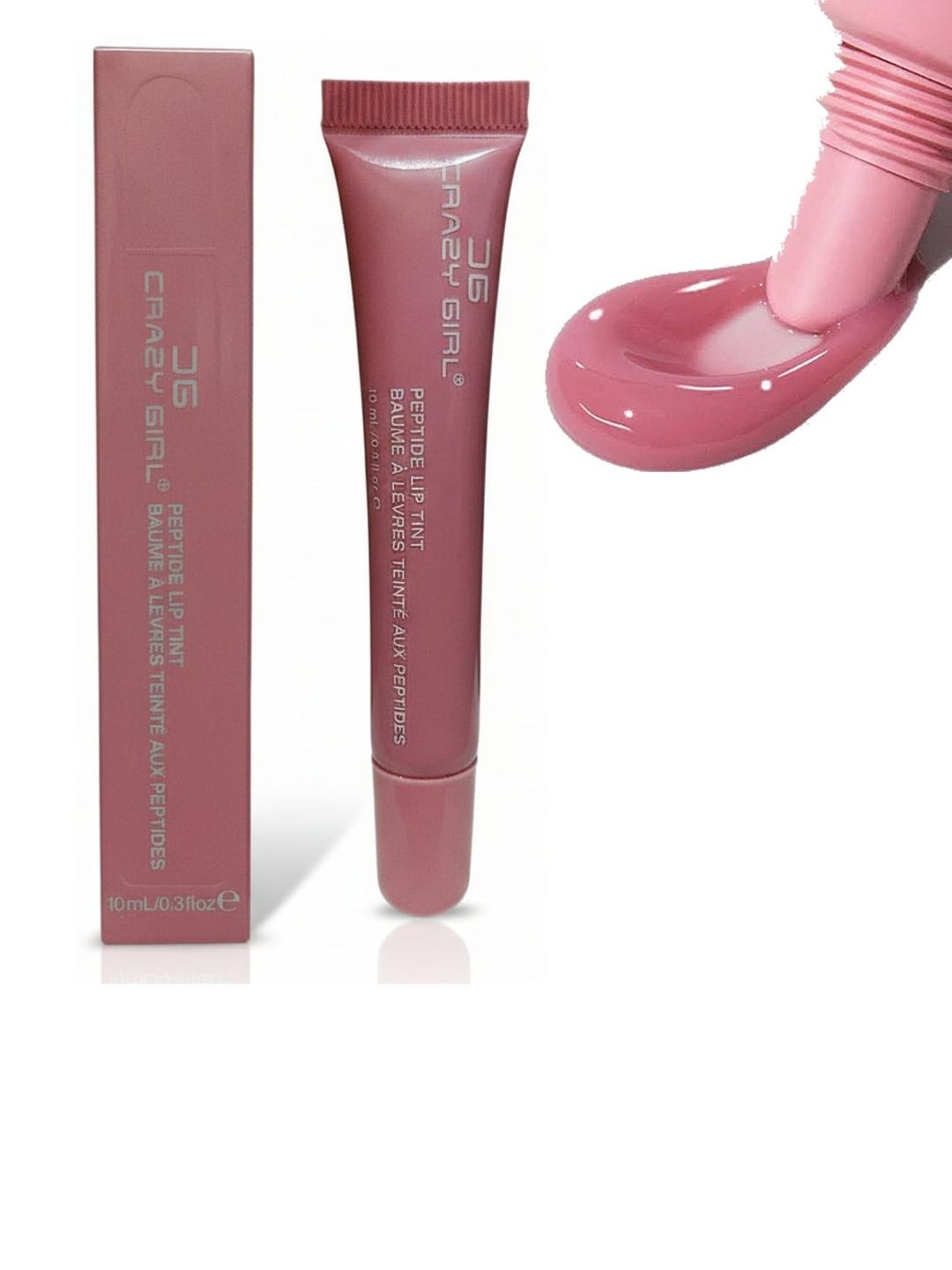 Crazy Girl Long Lasting Glossy Moistursing Liquid Lipgloss - Ribbon - 10ml-image-47