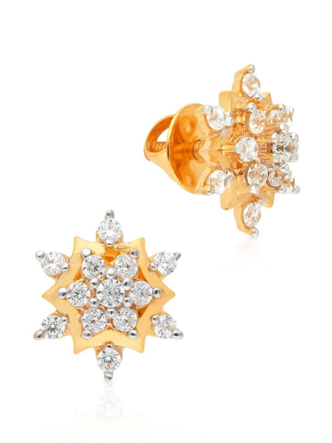 Malabar Gold & Diamonds 18 KT Earrings Gold - 1.4 g-picture-42