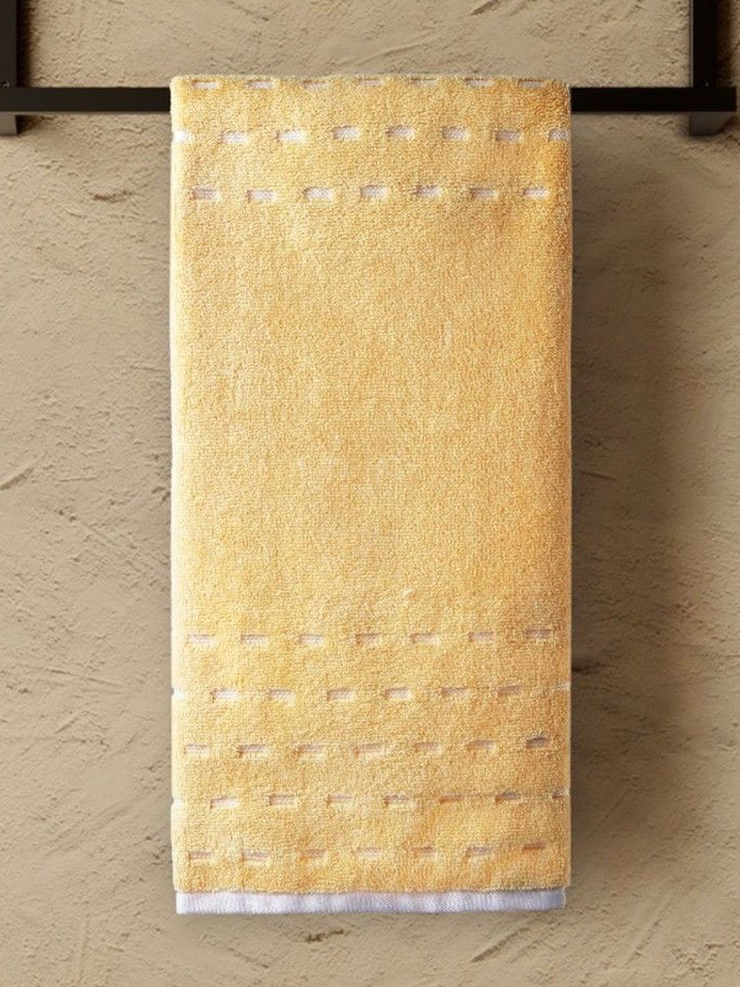 SPACES Yellow 2-Pcs Pure Cotton Hand Towels-image-40