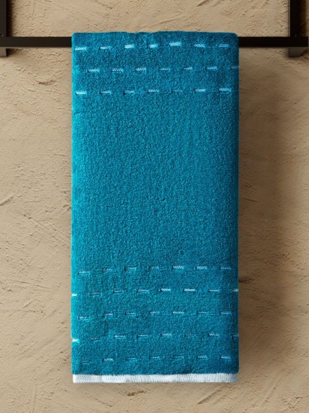 SPACES Teal 2-Pcs Pure Cotton Hand Towels-image-26