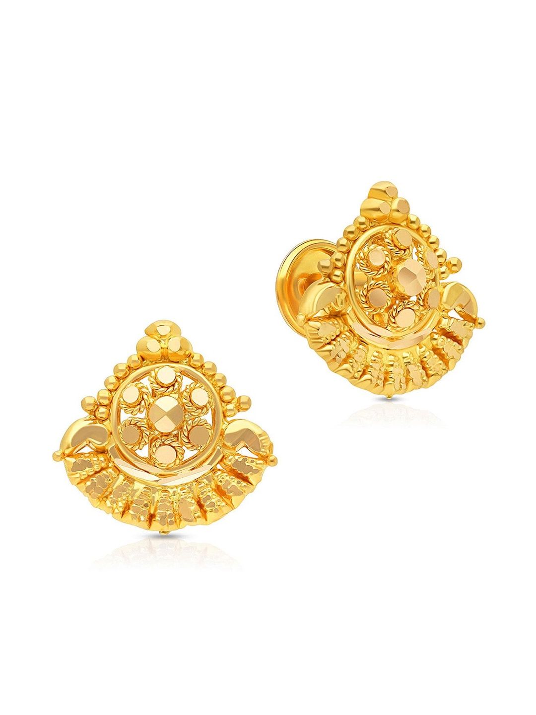 Malabar Gold & Diamonds 22 KT Yellow Gold Earring-2.9g-image-45