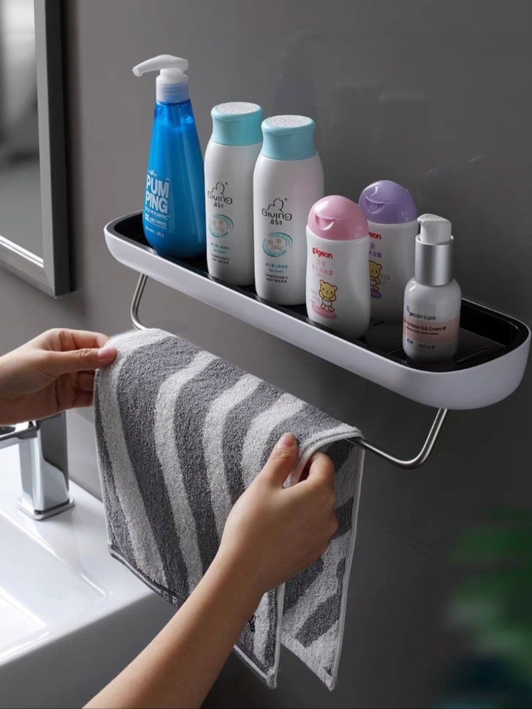 DXDT White & White Solid Stainless Steel