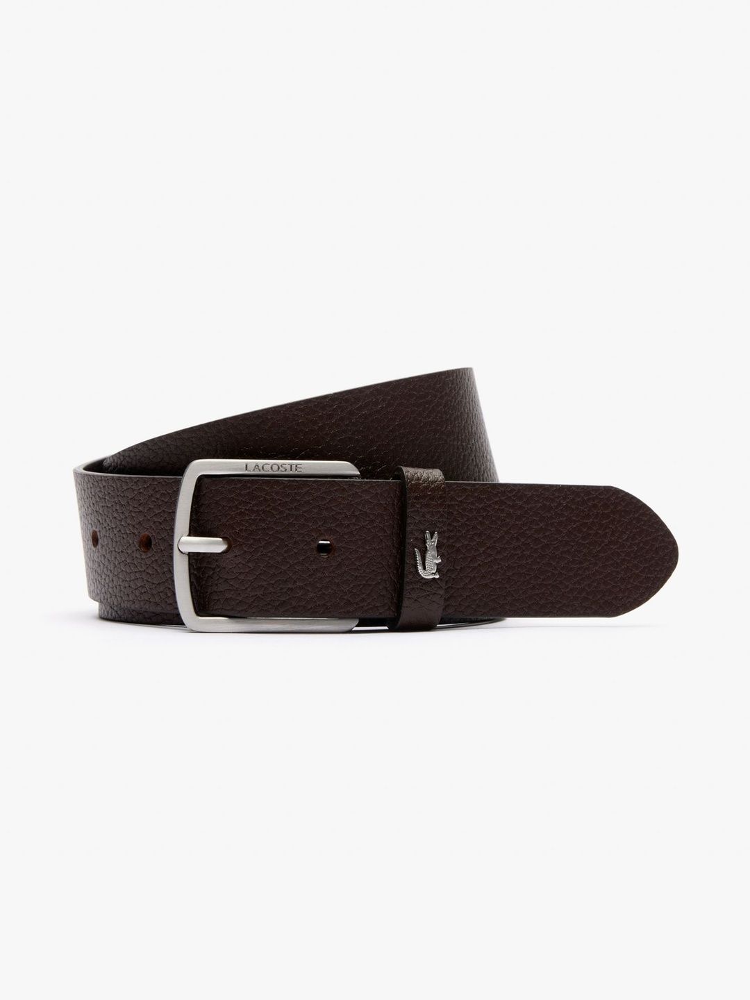 Lacoste Men Textured Leather Belt-picture-16
