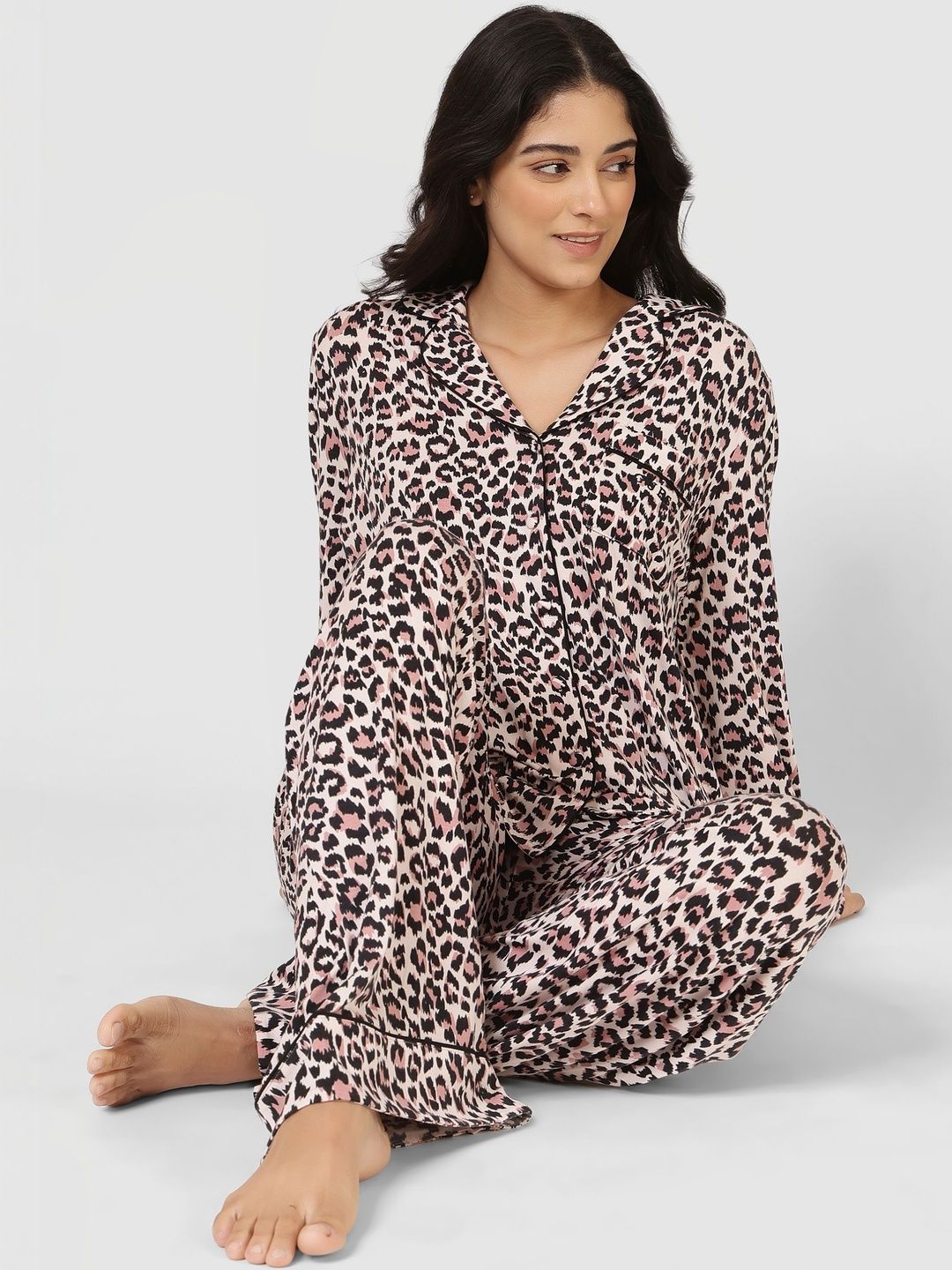 GUESS Women Printed Night suit-picture-31