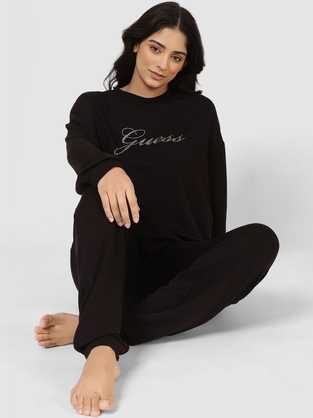 GUESS Women Printed Night suit-image-27
