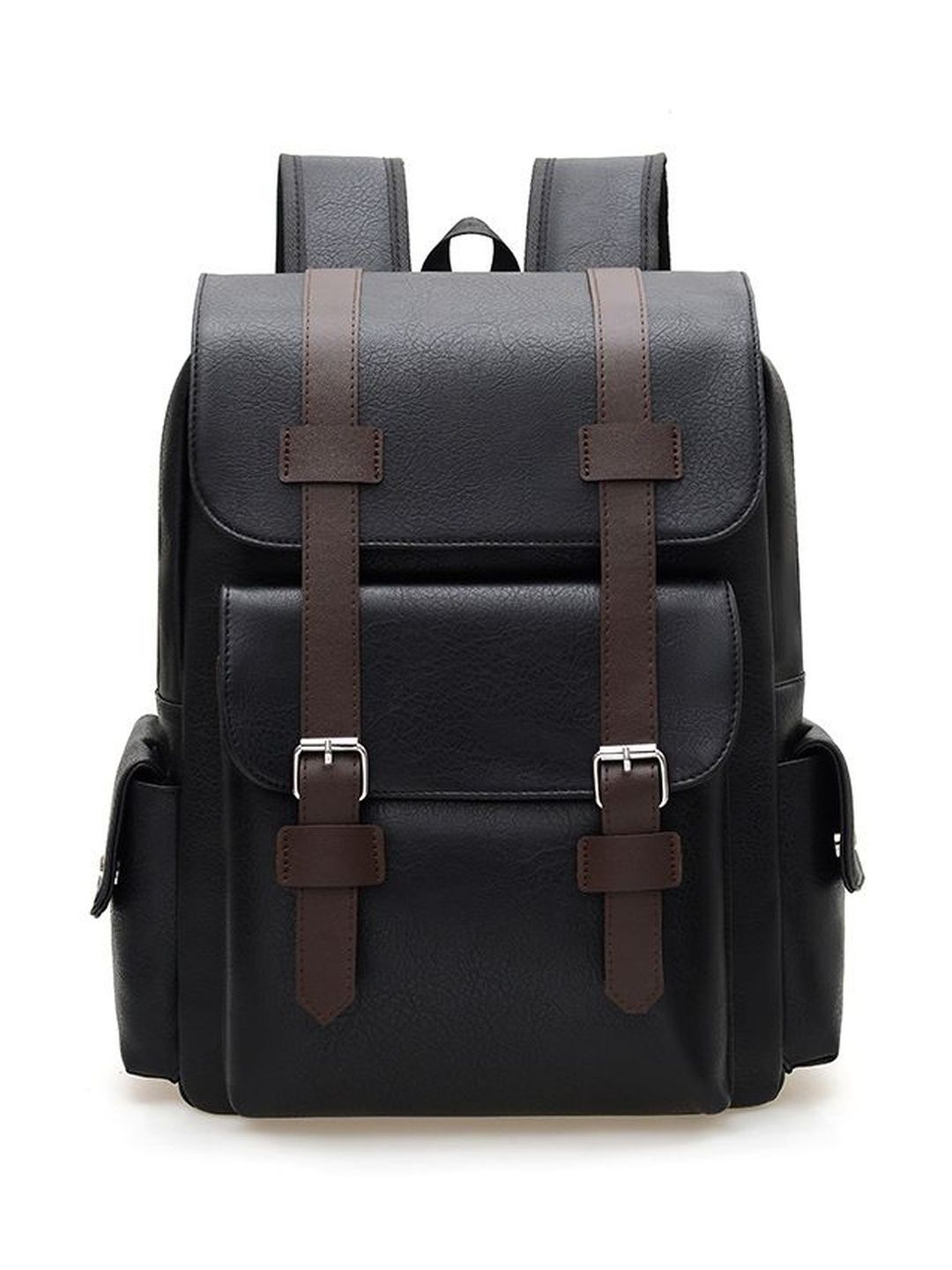 ANDREW HILL Men Contrast Detail Backpack-image-18