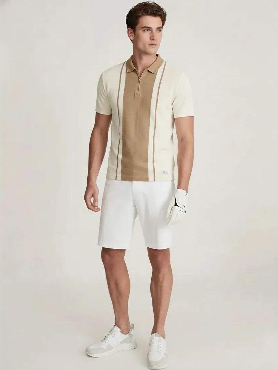 Octave Men Colourblocked Polo Collar T-shirt-picture-26
