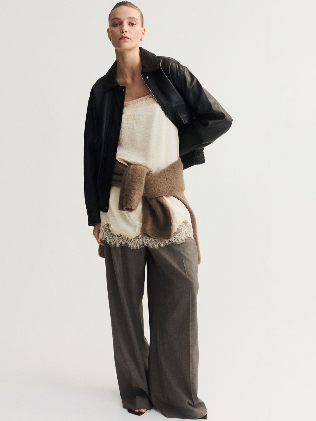 H&M Lace-trimmed Slip Dress-picture-21