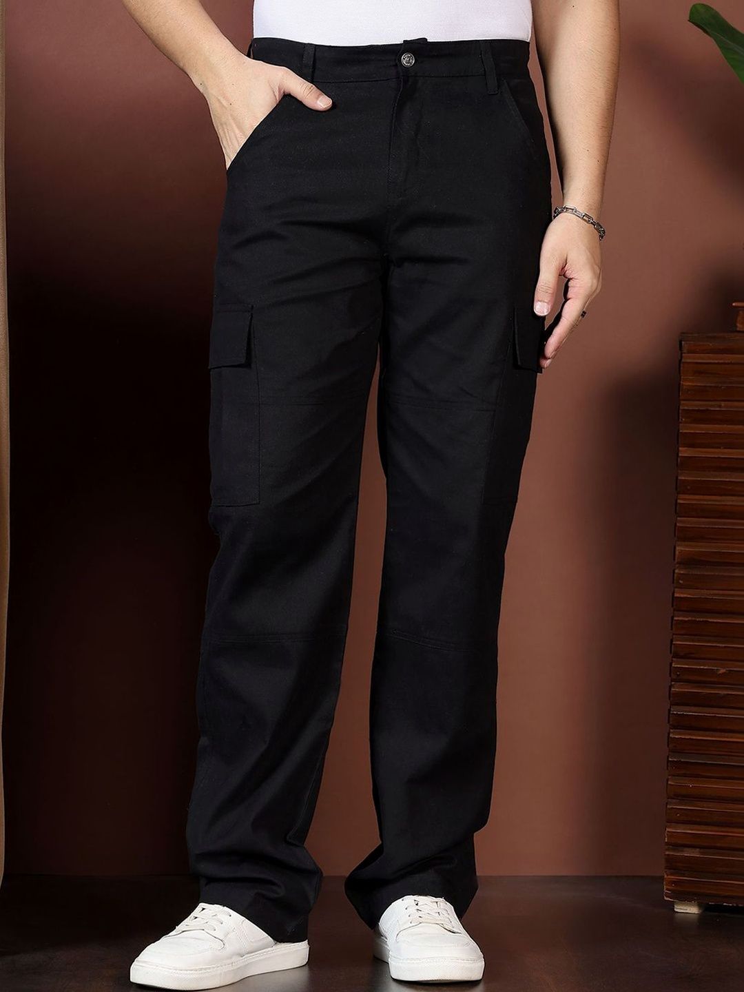Stylecast X Kotty Men Wrinkle Free Cargos Trousers-picture-21