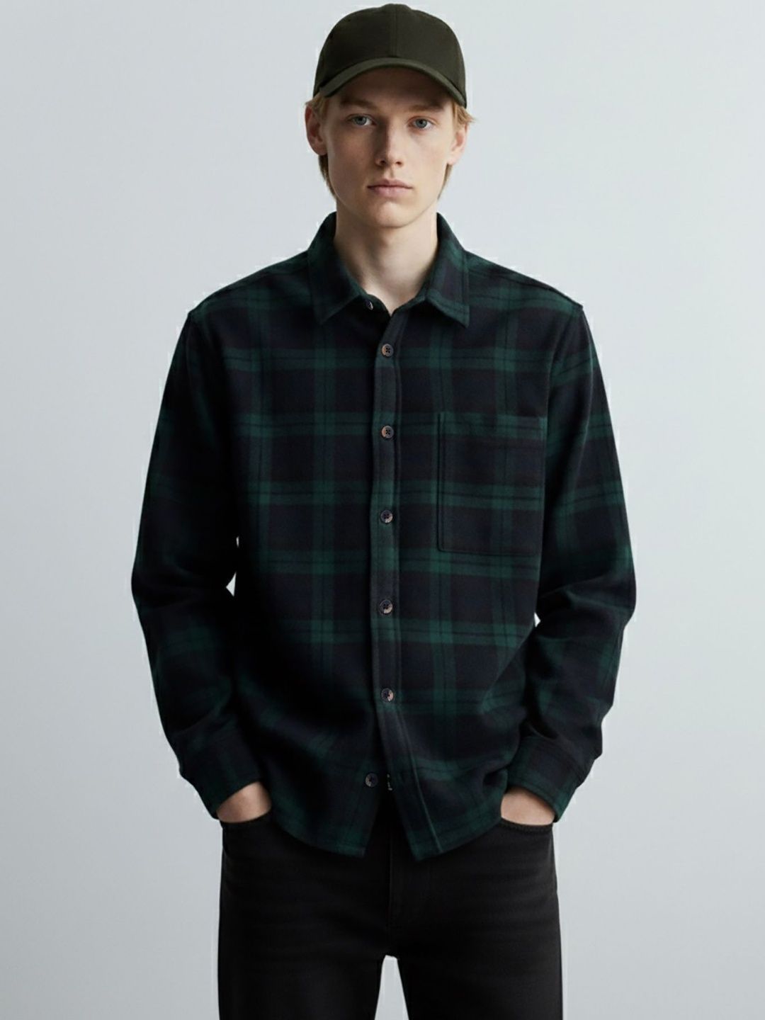 MISCHIEF MONKEY Men Classic Checked Casual Shirt-picture-26