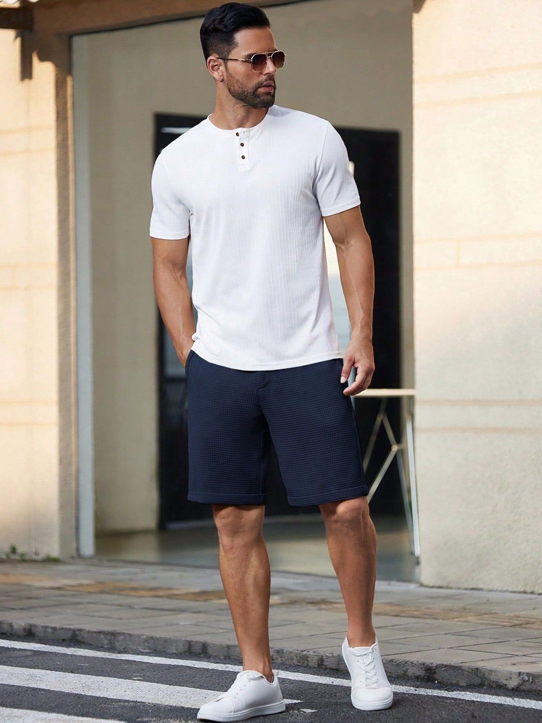 TAGDO FASHION Men Low-Rise Shorts-picture-34