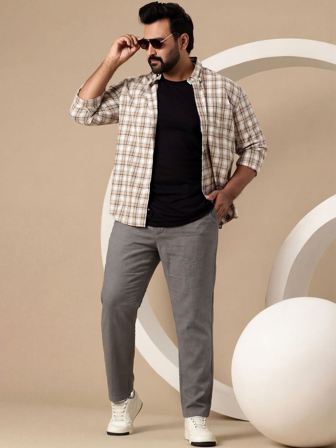 Sztori Men Relaxed Easy Wash Trousers-picture-13