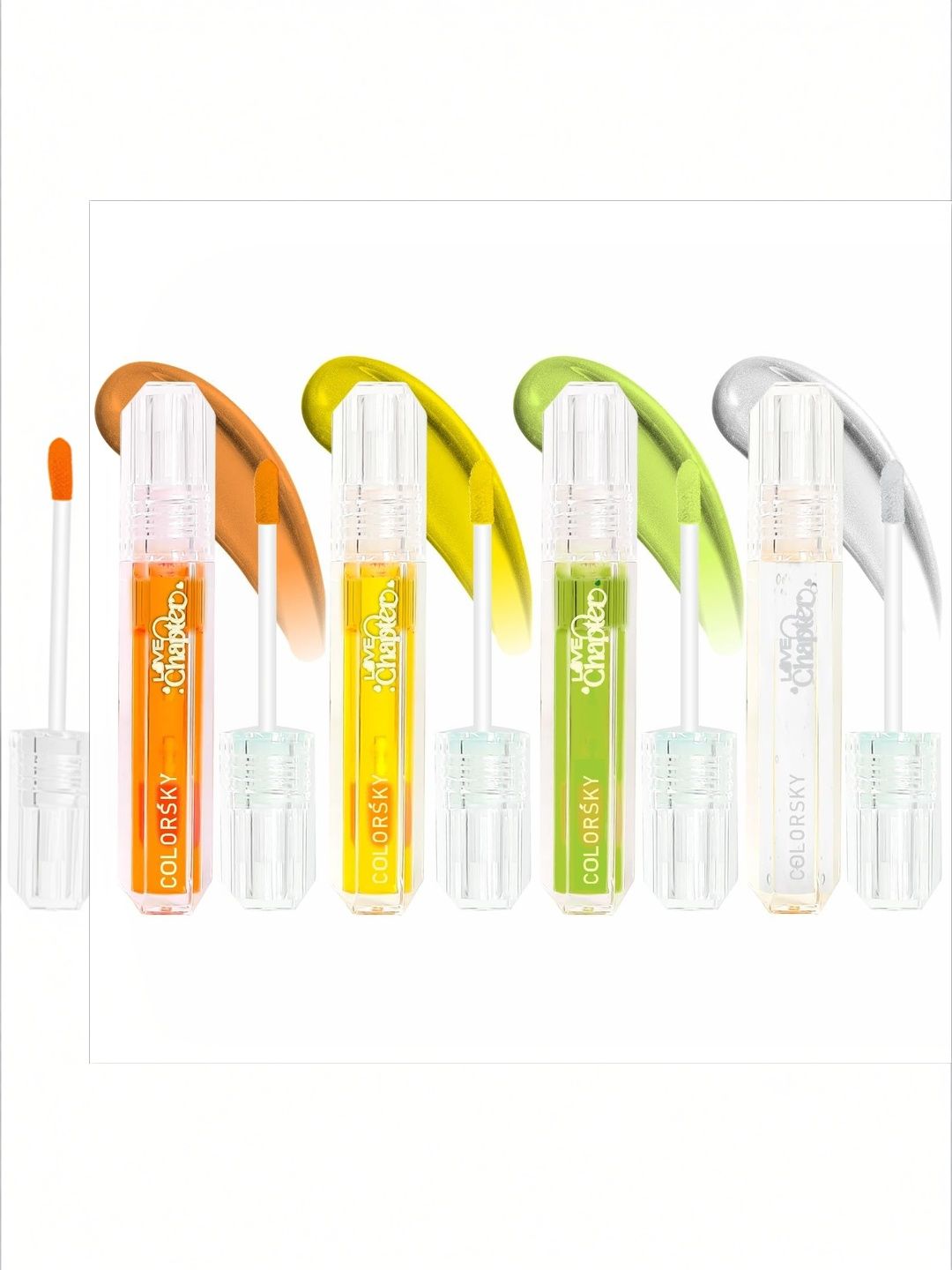 COLORSKY Set Of 4 Love Chapter Liquid Lipgloss - 2 ml Each-image-45