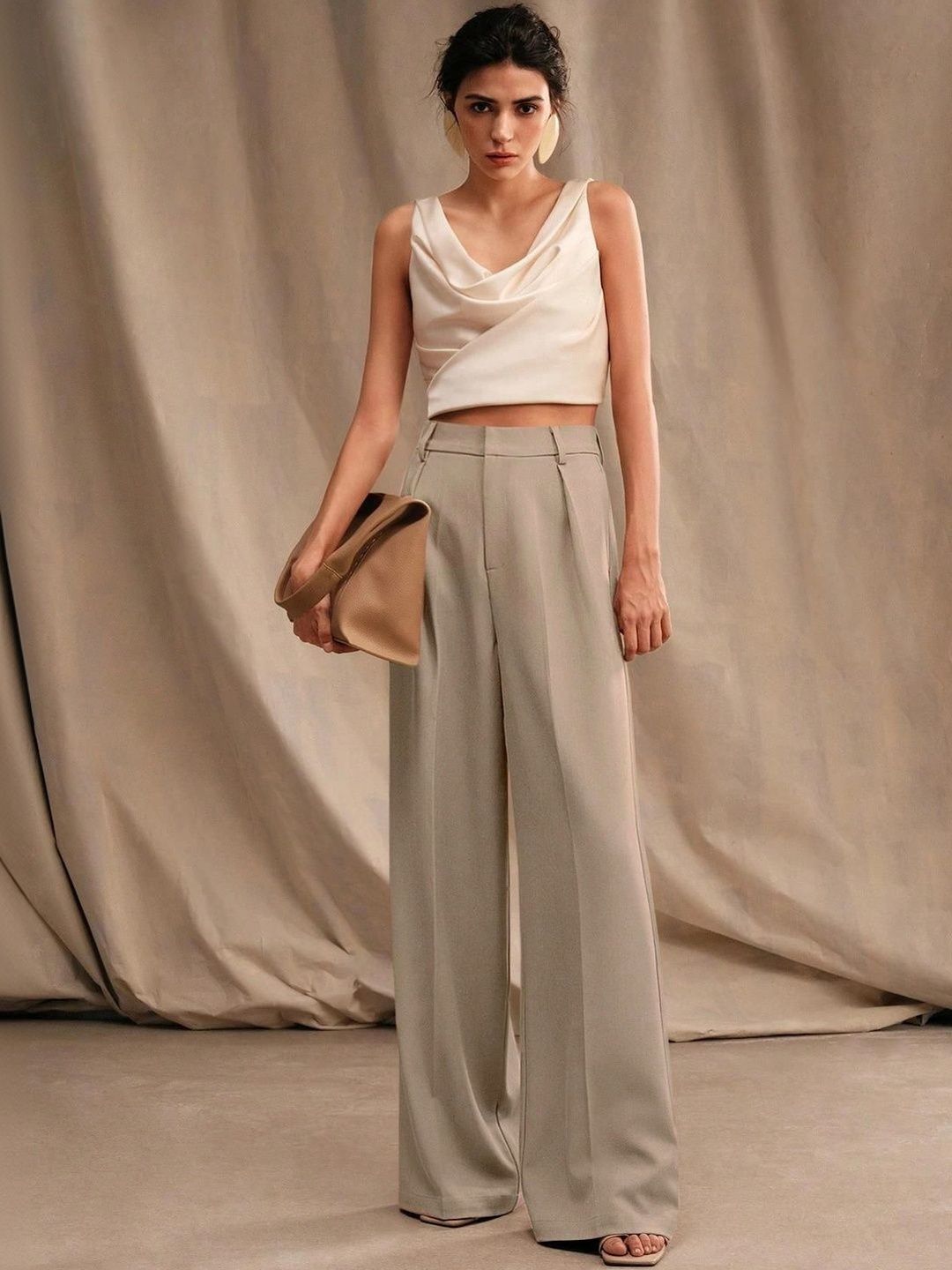 Stylecast X Kotty Women Loose Fit High-Rise Wide Leg Trousers-picture-38