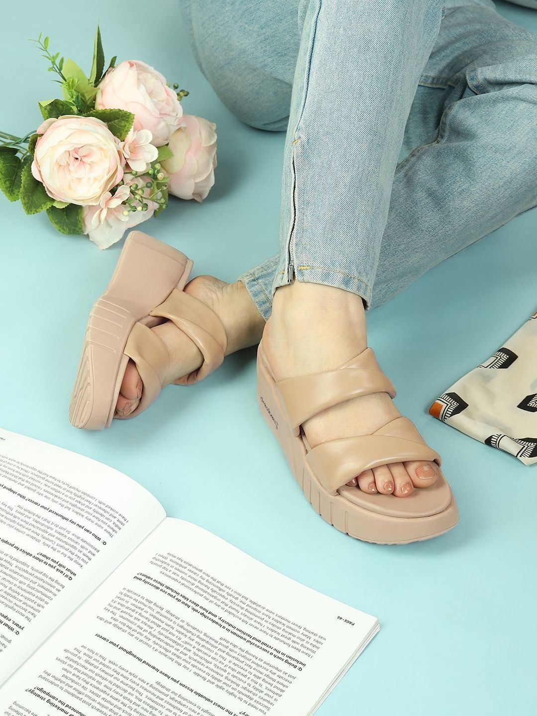 DressBerry PU Flatform Sandals-picture-11
