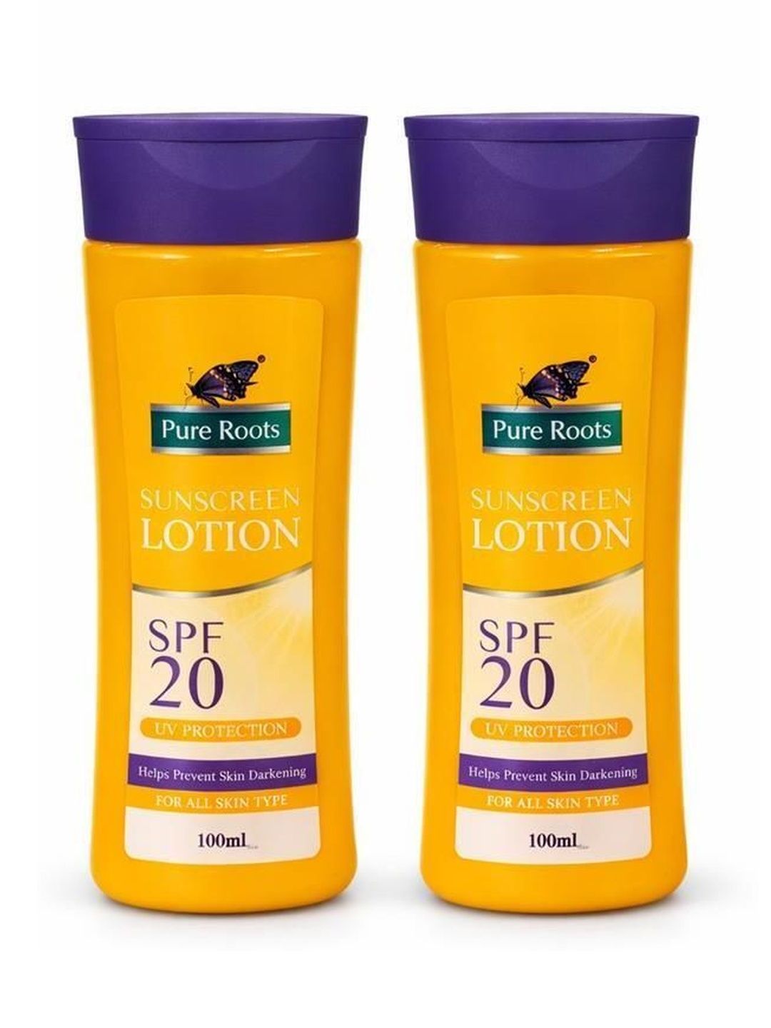 pure roots Set Of 2 Sunscreen Lotion - 100 ml Each-image-28