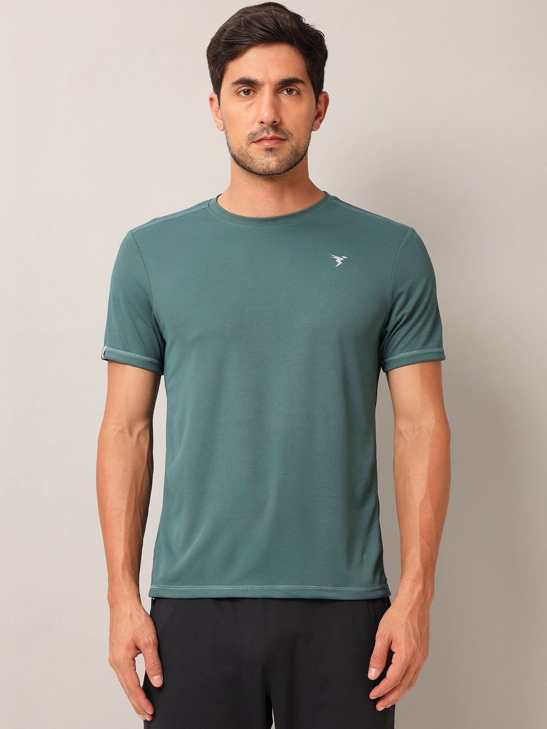 Technosport Men Brand Logo 2 Slim Fit T-shirt