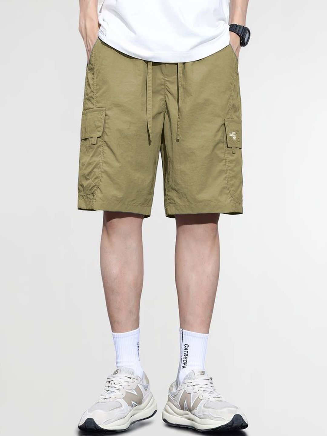 TAGDO FASHION Men Running Cargo Shorts-picture-17