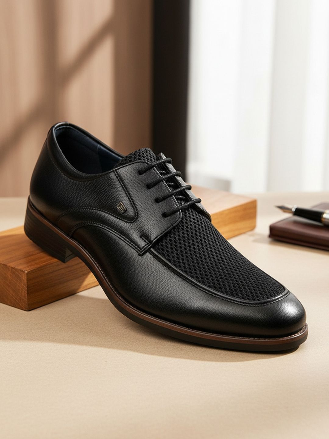 House of Pataudi Men Leather Formal Derbys-picture-49