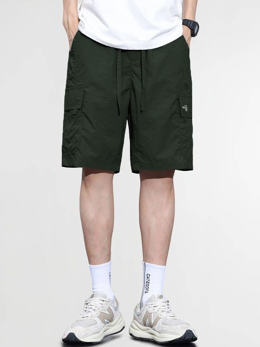 TAGDO FASHION Men Running Cargo Shorts-picture-20