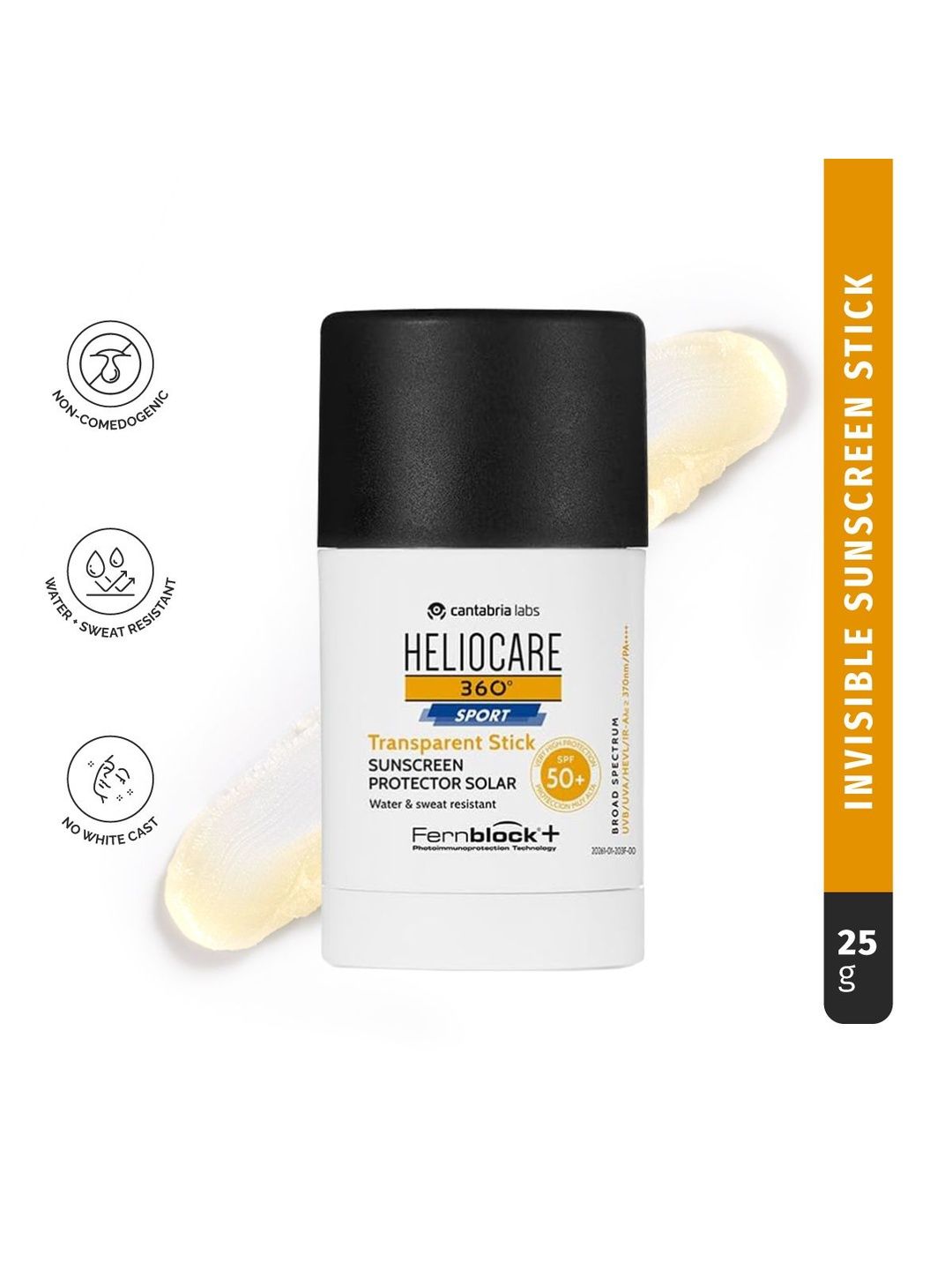 HELIOCARE 360 Sports Transparent Stick Sunscreen With SPF 50+ - 25 g-picture-42